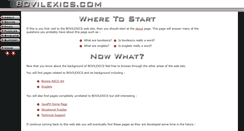 Desktop Screenshot of bovilexics.com